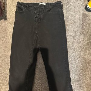 MADEWELL BLACK SKINNY JEANS SIZE 29